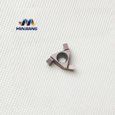 Chèn rãnh có thể chỉ số hóa Carbide chính xác cao với thời gian sử dụng dài