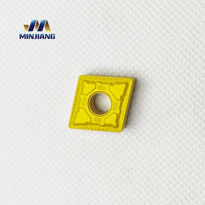 Rhombus 80 ° Máy gia công bên ngoài và bên trong PVD CVD Đa giác thường xuyên Tungsten Carbide CNC Cutting Tools For Metal Lathe