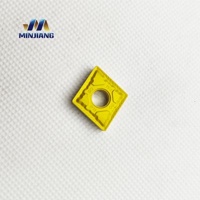 Rhombus 80 ° Máy gia công bên ngoài và bên trong PVD CVD Đa giác thường xuyên Tungsten Carbide CNC Cutting Tools For Metal Lathe